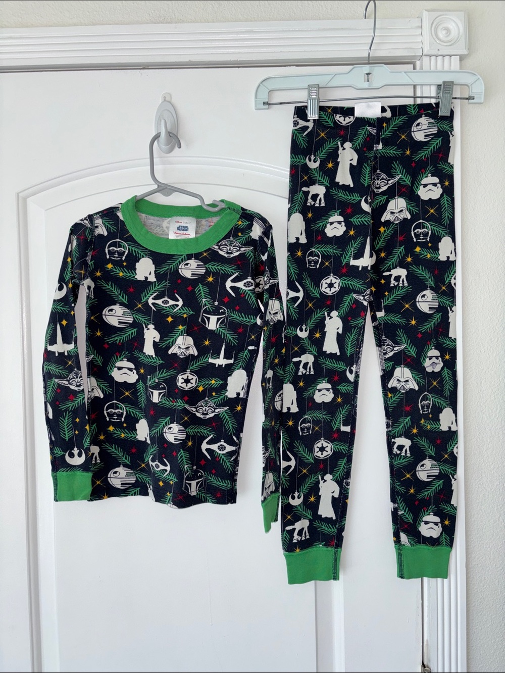 Star Wars Hanna Andersson organic cotton pajamas set 120 6-7